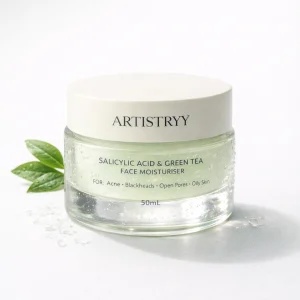 buy-artistryy salicylic acid & green tea face moisturiser for acne, blackheads & open pores